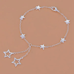 Planet Gates AB095 New 925 Sterling Silver Bracelet Bead High Quality Romance Chain For Women Fashion Engagement Party Wedding Jewelry Gift