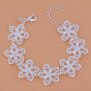 Planet Gates AB095 New 925 Sterling Silver Bracelet Bead High Quality Romance Chain For Women Fashion Engagement Party Wedding Jewelry Gift