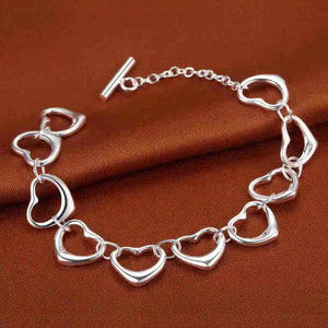 Planet Gates AB095 New 925 Sterling Silver Bracelet Bead High Quality Romance Chain For Women Fashion Engagement Party Wedding Jewelry Gift