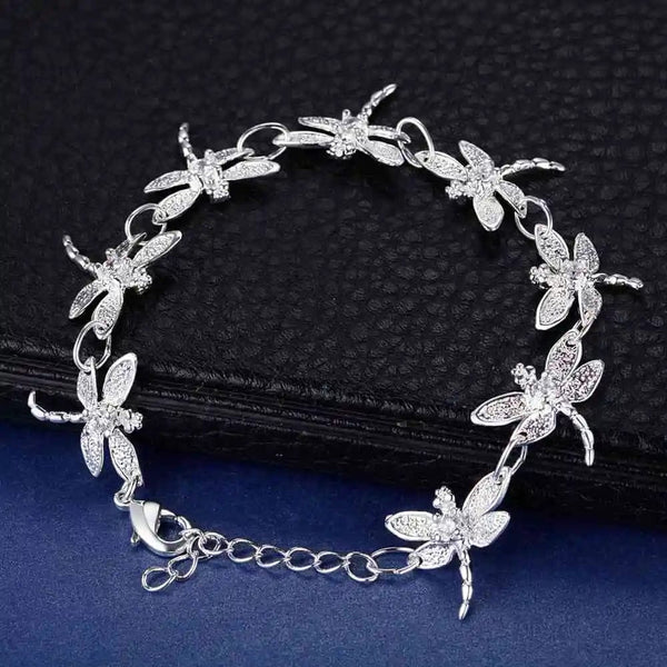 Planet Gates AB095 New 925 Sterling Silver Bracelet Bead High Quality Romance Chain For Women Fashion Engagement Party Wedding Jewelry Gift