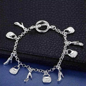 Planet Gates AB095 New 925 Sterling Silver Bracelet Bead High Quality Romance Chain For Women Fashion Engagement Party Wedding Jewelry Gift