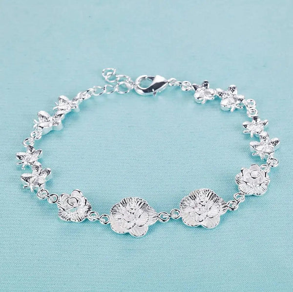 Planet Gates AB095 New 925 Sterling Silver Bracelet Bead High Quality Romance Chain For Women Fashion Engagement Party Wedding Jewelry Gift