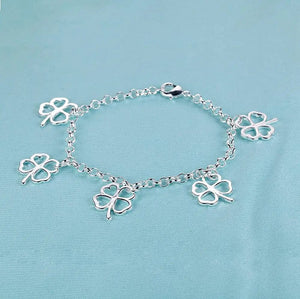 Planet Gates AB095 New 925 Sterling Silver Bracelet Bead High Quality Romance Chain For Women Fashion Engagement Party Wedding Jewelry Gift