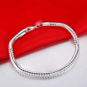 Planet Gates AB095 New 925 Sterling Silver Bracelet Bead High Quality Romance Chain For Women Fashion Engagement Party Wedding Jewelry Gift