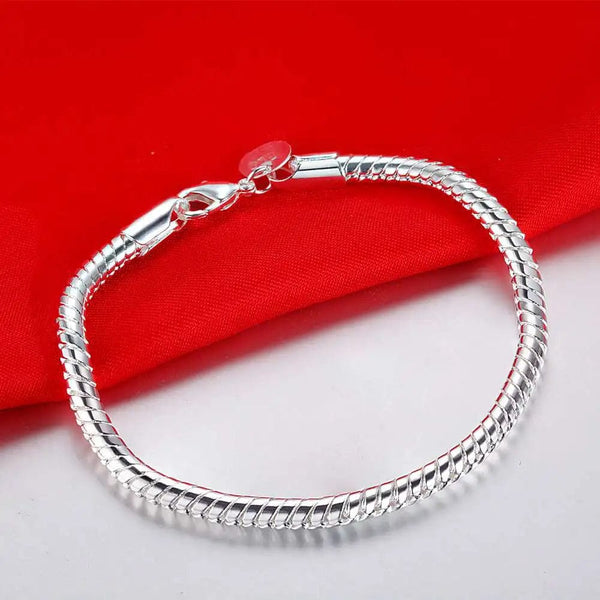 Planet Gates AB095 New 925 Sterling Silver Bracelet Bead High Quality Romance Chain For Women Fashion Engagement Party Wedding Jewelry Gift