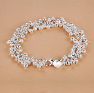 Planet Gates AB095 New 925 Sterling Silver Bracelet Bead High Quality Romance Chain For Women Fashion Engagement Party Wedding Jewelry Gift