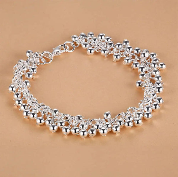 Planet Gates AB095 New 925 Sterling Silver Bracelet Bead High Quality Romance Chain For Women Fashion Engagement Party Wedding Jewelry Gift