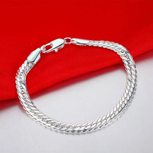 Planet Gates AB095 New 925 Sterling Silver Bracelet Bead High Quality Romance Chain For Women Fashion Engagement Party Wedding Jewelry Gift
