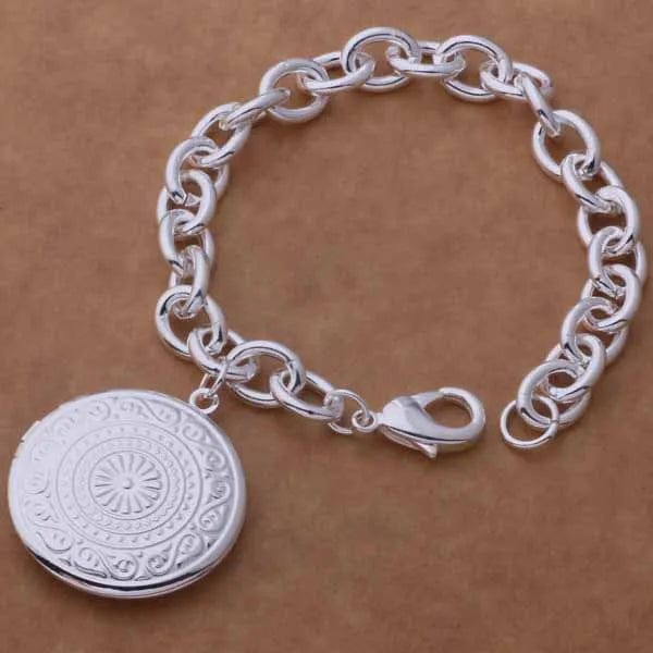 Planet Gates AB095 New 925 Sterling Silver Bracelet Bead High Quality Romance Chain For Women Fashion Engagement Party Wedding Jewelry Gift