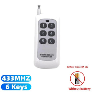 Planet Gates ABCD Key 433 Mhz RF 1 2 3 4 6 8 CH EV1527 Learning Code Remote Control Wireless Transmitter Switch for garage door gate Alarm Key