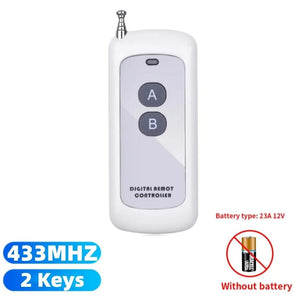 Planet Gates ABCD Key 433 Mhz RF 1 2 3 4 6 8 CH EV1527 Learning Code Remote Control Wireless Transmitter Switch for garage door gate Alarm Key