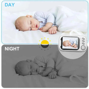 Planet Gates ABM600-USB 3.5 Inch Wireless Video Baby Monitor Mother Kids Two-way Audio Baby Nanny Security Camera Night Vision Temperature Monitoring