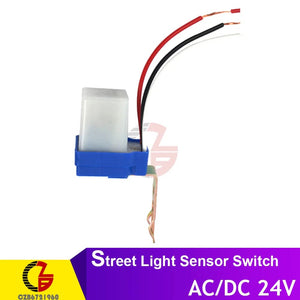 Planet Gates AC-DC 24V Automatic Auto On Off Photocell Street Light Switch AC/DC 12V 10A Photo Control Photoswitch Sensor Switch