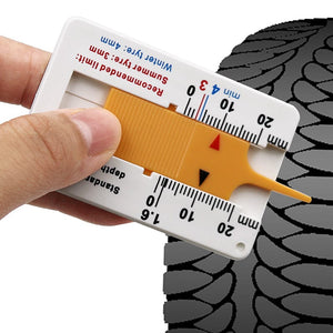 Planet Gates Accurately Measure Your Tire Tread Depth with this 0-20mm Car Wheel Tire Depth Gauge!