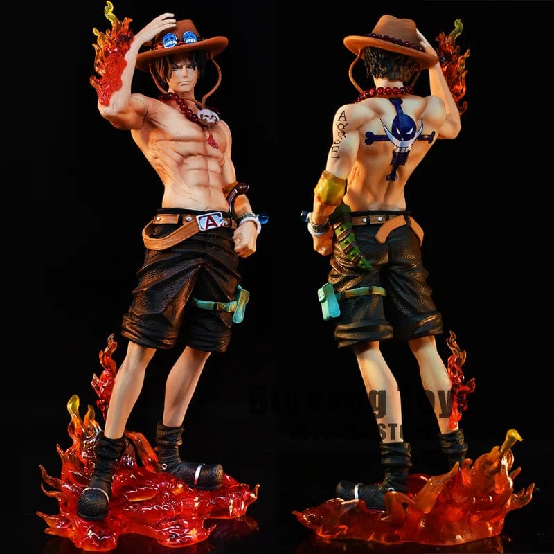 Planet Gates Ace / no retail box 23cm Anime One Piece Figure Ace Figure PVC Collectible Statue Model Toys Gifts