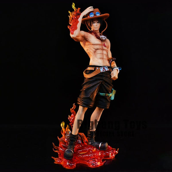 Planet Gates Ace / no retail box 23cm Anime One Piece Figure Ace Figure PVC Collectible Statue Model Toys Gifts