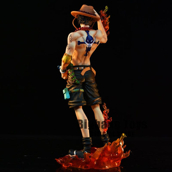 Planet Gates Ace / no retail box 23cm Anime One Piece Figure Ace Figure PVC Collectible Statue Model Toys Gifts