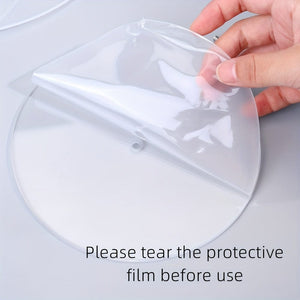 Planet Gates Acrylic 1pc Clear Acrylic 4 Tier Cupcake Stand - Perfect for Weddings, Birthdays, and Parties - Elegant Round Glass Cupcake Holder for Desserts and Pastries