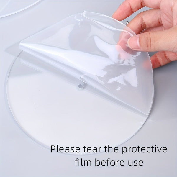 Planet Gates Acrylic 1pc Clear Acrylic 4 Tier Cupcake Stand - Perfect for Weddings, Birthdays, and Parties - Elegant Round Glass Cupcake Holder for Desserts and Pastries