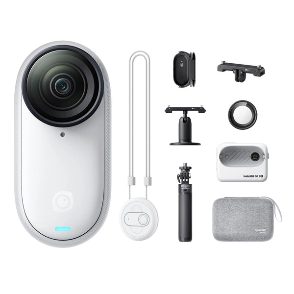 Planet Gates Action Kit W128GB / CHINA Insta360 GO 3S – 4K Tiny Camera, Portable and Versatile, Hands-Free, POV, Mount Anywhere, Stabilization