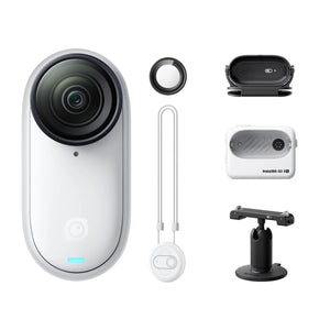 Planet Gates Action Kit W128GB / CHINA Insta360 GO 3S – 4K Tiny Camera, Portable and Versatile, Hands-Free, POV, Mount Anywhere, Stabilization