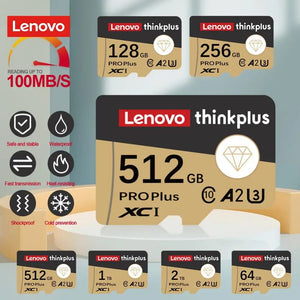 Planet Gates adapter / CHINA Lenovo 2TB 1TB Micro TF/SD Card Class 10 SD Card 256GB Memory Card 128GB 512GB TF Card Free For Shipping Cameras /tablet/Drone