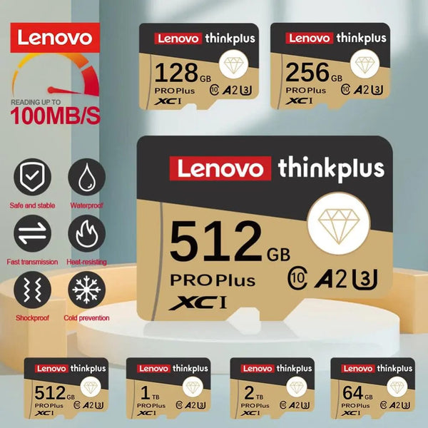Planet Gates adapter / CHINA Lenovo 2TB 1TB Micro TF/SD Card Class 10 SD Card 256GB Memory Card 128GB 512GB TF Card Free For Shipping Cameras /tablet/Drone