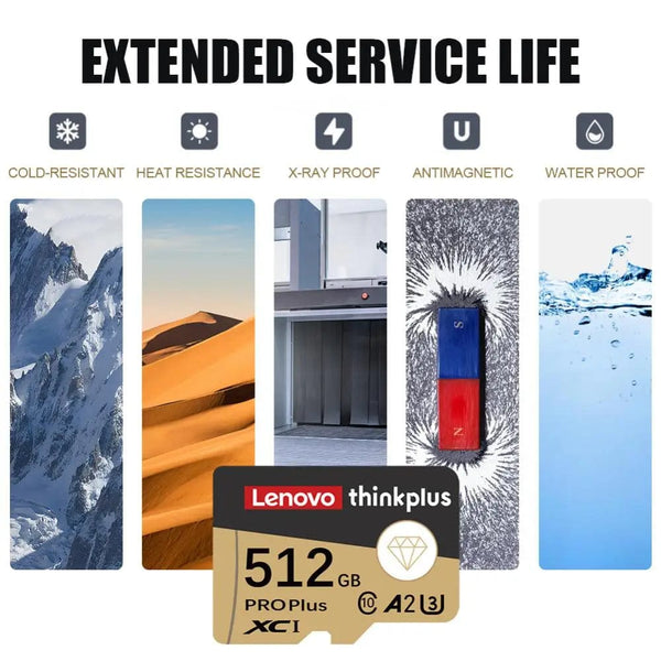 Planet Gates adapter / CHINA Lenovo 2TB 1TB Micro TF/SD Card Class 10 SD Card 256GB Memory Card 128GB 512GB TF Card Free For Shipping Cameras /tablet/Drone