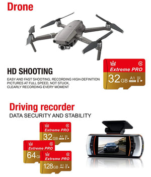 Planet Gates Adapter High speed memory cards 4GB 8GB 16 GB 32 GB 64GB cartao de memoria 128 GB class 10 mini sd card TF card for Mobile Phone Camera