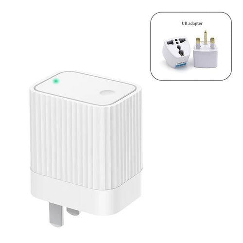 Planet Gates Add UK Plug / CHINA Qingping Bluetooth Gateway Hub Compatible WIFI Remote View Data Sub-Device Smart  Linkage Home Device Work With Mi home APP