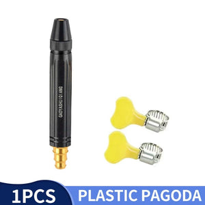 Planet Gates Adjustable High-Pressure Water Gun Household Car Wash Water Wash Nozzle Diamond Water Watering Pipe Car Wash Gun Cleaning Tools