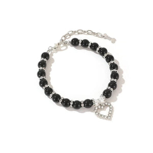 Planet Gates Adjustable Pet Pearl Necklace Accessories for Cats Gotas Animals Fashion Rhinestones Sphynx Cat Collar Kitten Dog collier chat