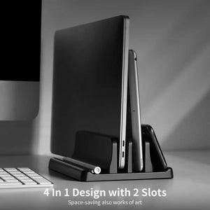 Planet Gates Adjustable Portable Laptop Table Stand Vertical Support Desktop Tablet Holder For iPad MacBook Mac Pro Base Bracket Accessories