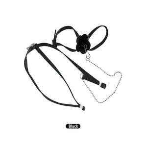 Planet Gates Adjustable Reptile Lizard Harness Leash Training Walking Rope Pet Leash Anti-Bite Harness Leash Pet Collar Chest Strap Lizard