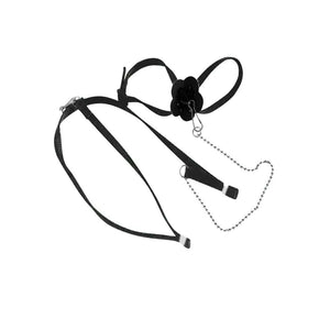 Planet Gates Adjustable Reptile Lizard Harness Leash Training Walking Rope Pet Leash Anti-Bite Harness Leash Pet Collar Chest Strap Lizard