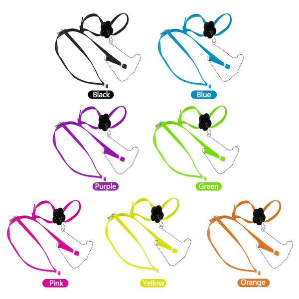 Planet Gates Adjustable Reptile Lizard Harness Leash Training Walking Rope Pet Leash Anti-Bite Harness Leash Pet Collar Chest Strap Lizard