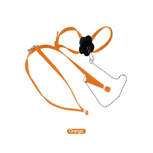 Planet Gates Adjustable Reptile Lizard Harness Leash Training Walking Rope Pet Leash Anti-Bite Harness Leash Pet Collar Chest Strap Lizard