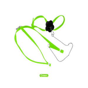 Planet Gates Adjustable Reptile Lizard Harness Leash Training Walking Rope Pet Leash Anti-Bite Harness Leash Pet Collar Chest Strap Lizard