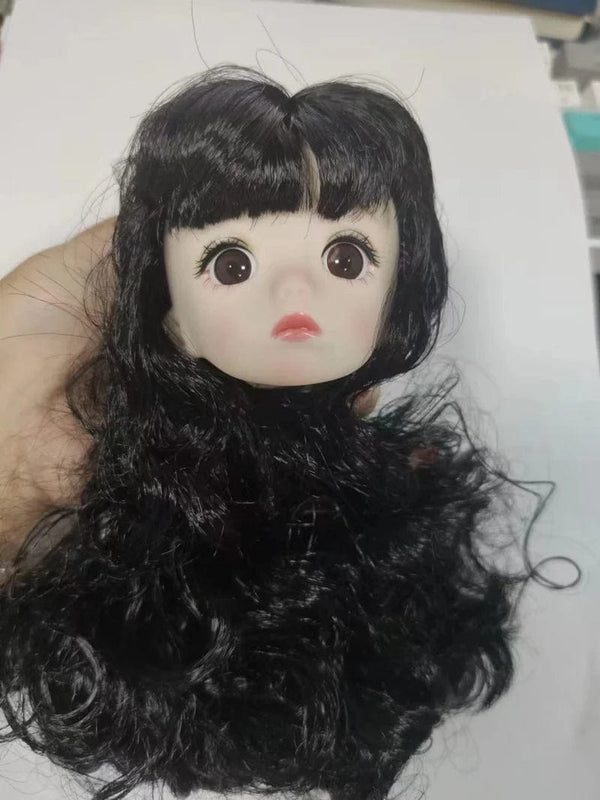 Planet Gates Adollya Heads for 30cm 1/6 BJD Dolls Accessories Head with Eyes Makeup Handmade Beauty Toys for Girls Christmas Gifts for Kid
