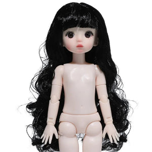 Planet Gates Adollya Heads for 30cm 1/6 BJD Dolls Accessories Head with Eyes Makeup Handmade Beauty Toys for Girls Christmas Gifts for Kid