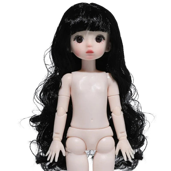 Planet Gates Adollya Heads for 30cm 1/6 BJD Dolls Accessories Head with Eyes Makeup Handmade Beauty Toys for Girls Christmas Gifts for Kid