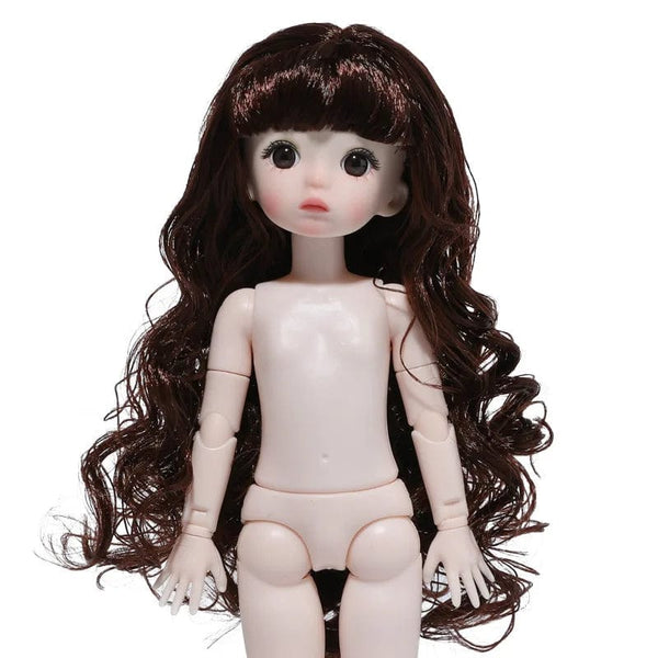 Planet Gates Adollya Heads for 30cm 1/6 BJD Dolls Accessories Head with Eyes Makeup Handmade Beauty Toys for Girls Christmas Gifts for Kid
