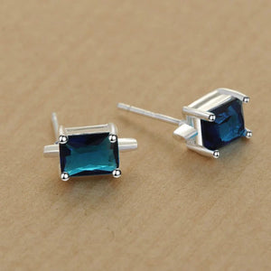 Planet Gates AE543 Original 925 Sterling Silver Earrings Hearts For Women Exquisite Student Girlfriend Jewelry Accessories Wedding Fashion Gift