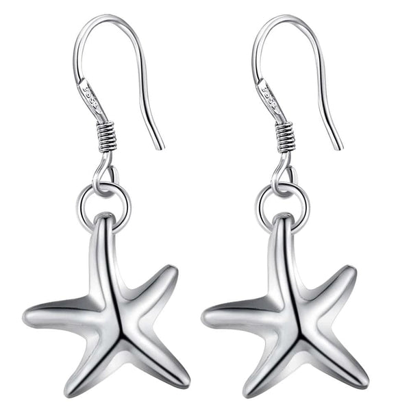 Planet Gates AE543 Original 925 Sterling Silver Earrings Hearts For Women Exquisite Student Girlfriend Jewelry Accessories Wedding Fashion Gift