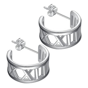 Planet Gates AE543 Original 925 Sterling Silver Earrings Hearts For Women Exquisite Student Girlfriend Jewelry Accessories Wedding Fashion Gift