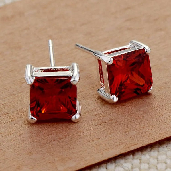 Planet Gates AE543 Original 925 Sterling Silver Earrings Hearts For Women Exquisite Student Girlfriend Jewelry Accessories Wedding Fashion Gift