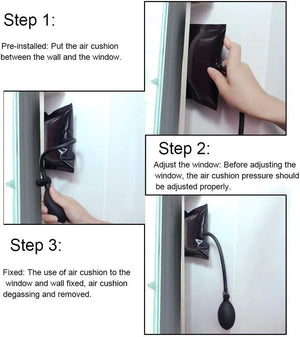 Planet Gates Air Pump Wedge Locksmith Hand Tools Pick Set Open Car Door Auto Air Wedge Airbag Window Repair Supplies Hardware