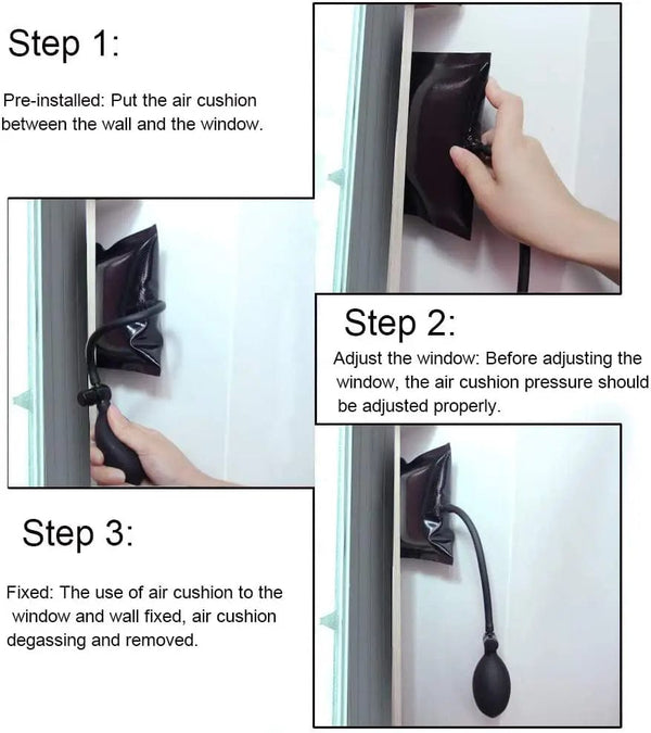 Planet Gates Air Pump Wedge Locksmith Hand Tools Pick Set Open Car Door Auto Air Wedge Airbag Window Repair Supplies Hardware