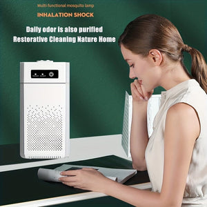 Planet Gates Air Purifier 1pc HEPA Air Purifier For Home And Office - Removes 99.98% Of Smoke, Dust, And Pet Dander - Digital Display With Night Light