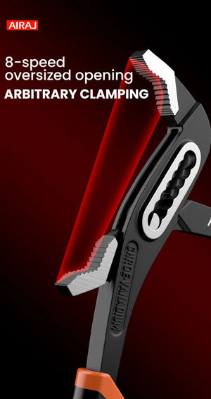 Szczypce hydrauliczne Planet Gates AIRAJ 8/10/12 cali, szybkozamykające, szczypce uniwersalne, narzędzia ręczne dla hydraulików